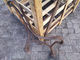 Patio πάγκων οδών ελεύθερου χρόνου σύγχρονο πλαστικό ξύλινο Slat ποδιών χυτοσιδήρου χυτοσιδήρου παλαιό