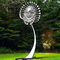 Διάσημο σύγχρονο υπαίθριο ανοξείδωτο 2 κήπων τέχνης μετάλλων γλυπτό αέρα διαμέτρων Μ
